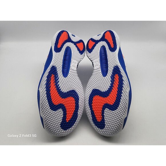 Under Armour Curry HOVR Splash 3 AP UA Stephen Blue Men Size 8.5‎ 3026275 100 - Picture 7 of 9